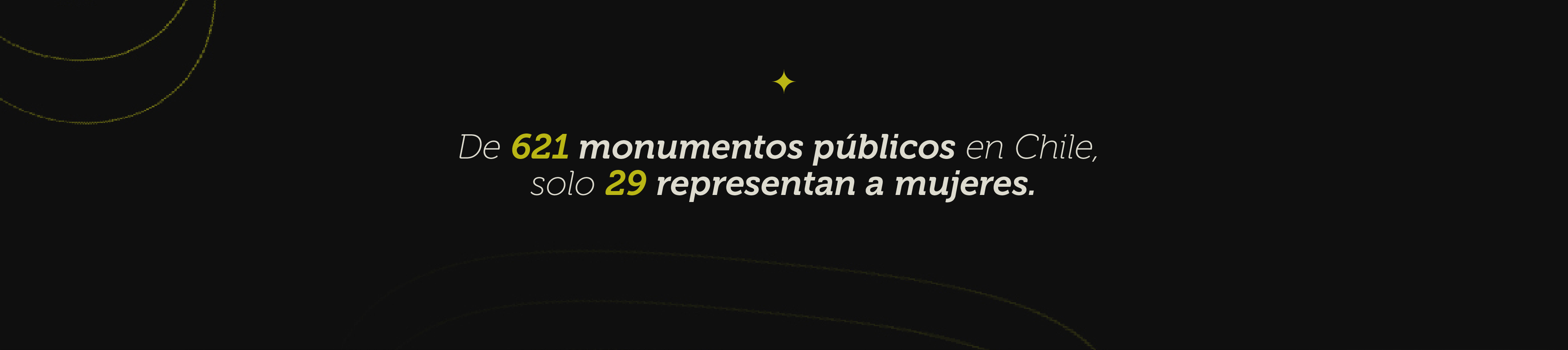 De 621 monumentos públicos en Chile, solo 29 representan a mujeres